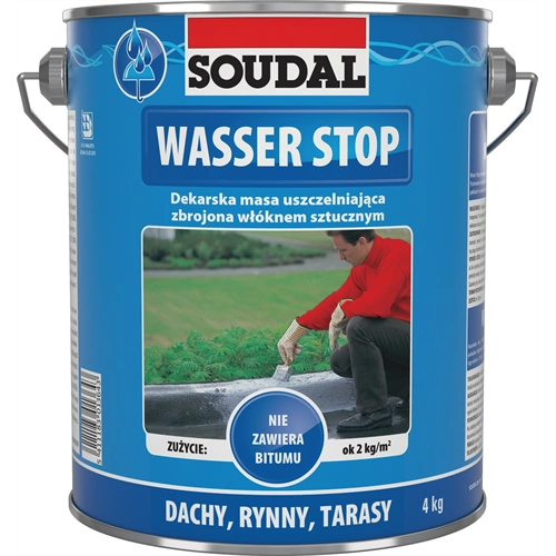 Soudal Wasser stop tetőjavító máz 4kg